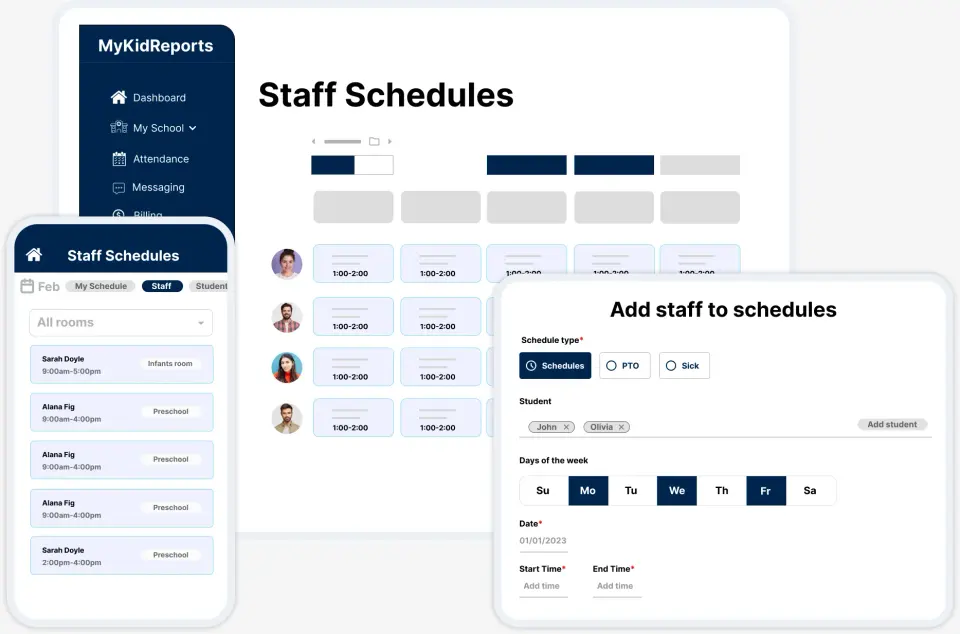Key Features of MyKidReports